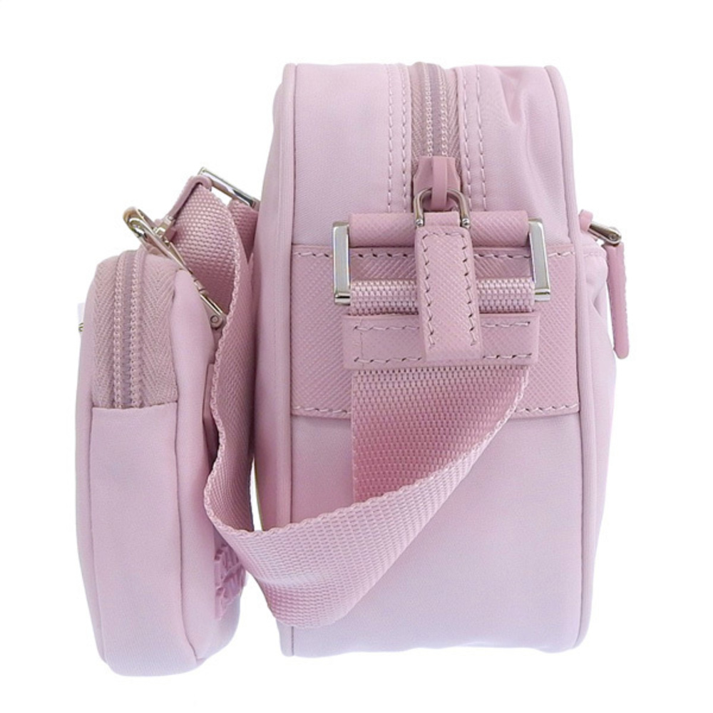 Prada Outlet Pink Bags Alabastro Nylon Shoulder